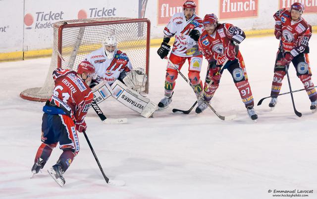 Photo hockey Division 1 - D1 playoff : 1/4 de finale, match 2 : Lyon vs Cholet  - Lyon premier qualifié