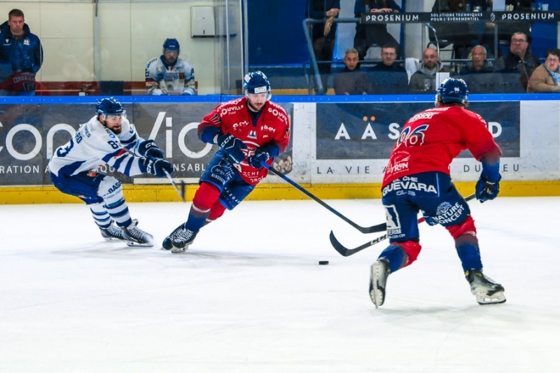 Photo hockey Division 1 - Division 1 - 1/2 de Finale - Match 2 : Caen  vs Dunkerque - Caen revient à égalité !