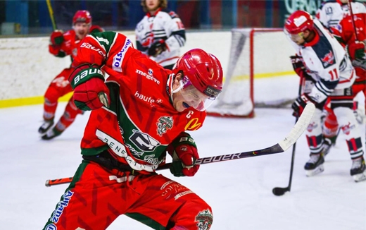 Photo hockey Division 1 - Division 1 - 1/4 de Finale match 1 : Mont-Blanc vs Neuilly/Marne - La première aux Yétis