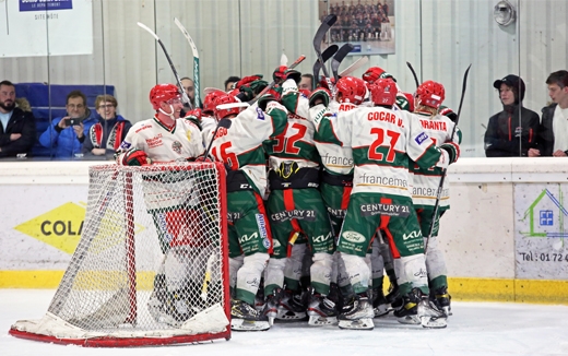 Photo hockey Division 1 - Division 1 - 1/4 de Finale match 4 : Neuilly/Marne vs Mont-Blanc - Mont-Blanc dans le dernier carré !