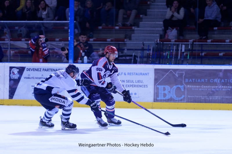 Photo hockey Division 1 - Division 1 - 1/8 de Finale - Match 1 : Lyon vs Dunkerque - « Les Lions rugissent dans l’acte I ! »