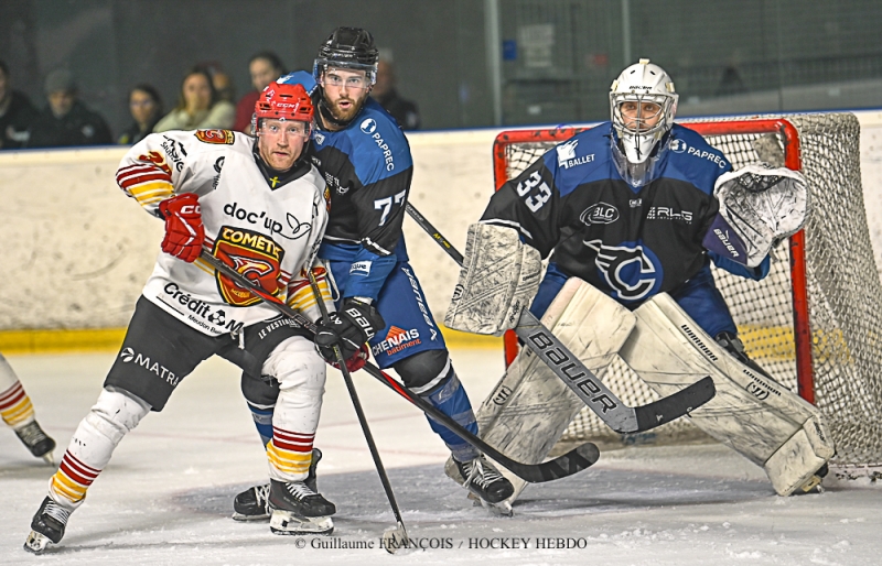 Photo hockey Division 1 - Division 1 - 1/8 de Finale - Match 1 : Nantes vs Meudon - Nantes remporte la première bataille face aux Comètes !