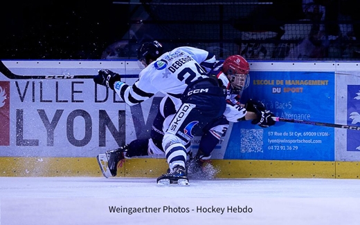 Photo hockey Division 1 - Division 1 - 1/8 de Finale - Match 3 : Lyon vs Dunkerque - Dunkerque la surprise chez les Gones