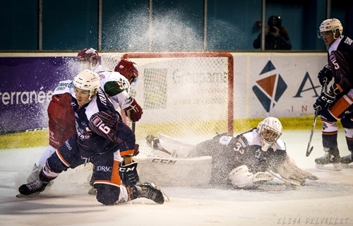 Photo hockey Division 1 - Division 1 : 10ème journée : Montpellier  vs Cergy-Pontoise - Journée 10 : Montpellier - Cergy-Pontoise