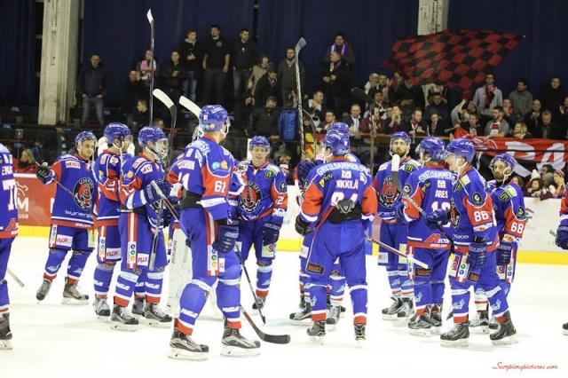 Photo hockey Division 1 - Division 1 : 10ème journée : Mulhouse vs Tours  - Les Scorpions à l’assaut des Remparts + VIDEO