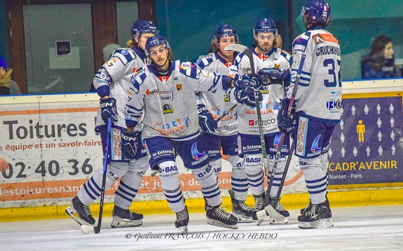 Photo hockey Division 1 - Division 1 : 10ème journée : Nantes vs Dunkerque - Nantes poursuit sa série en faisant tomber Dunkerque 