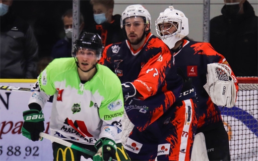 Photo hockey Division 1 - Division 1 : 11ème journée : Clermont-Ferrand vs Epinal  - Clermont un peu trop sage