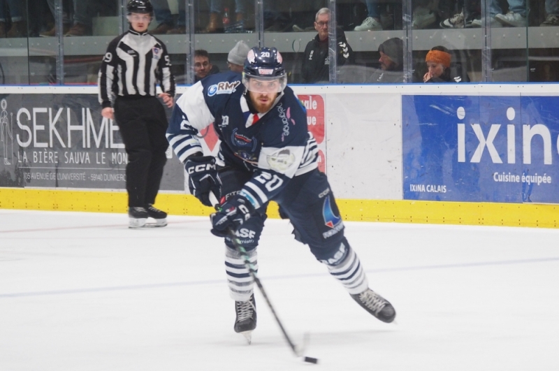 Photo hockey Division 1 - Division 1 : 11ème journée : Dunkerque vs Caen  - Dunkerque coule encore un peu plus face à Caen
