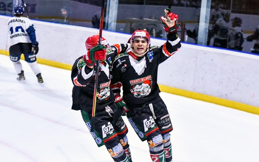 Photo hockey Division 1 - Division 1 : 11ème journée : Mont-Blanc vs Nantes - Le Père-Noël passe déjà pour les Yétis !