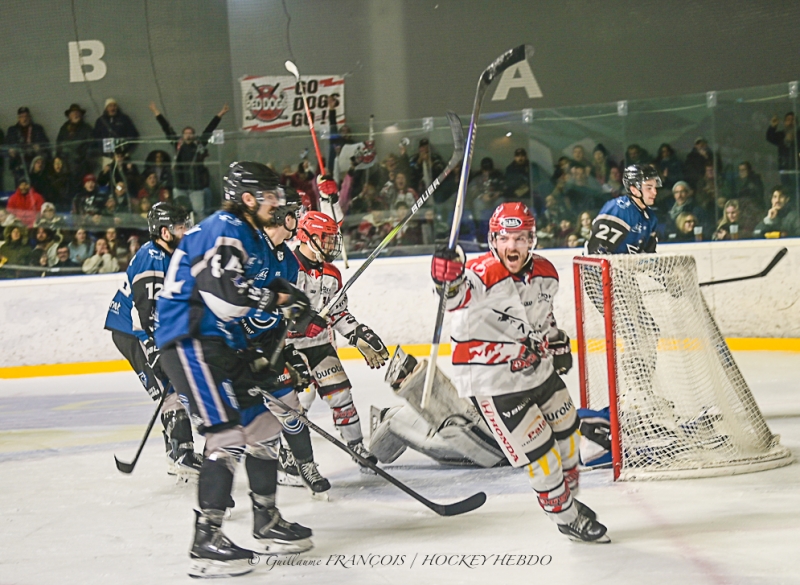 Photo hockey Division 1 - Division 1 : 11ème journée : Nantes vs Cholet  - Nantes renverse le leader choletais