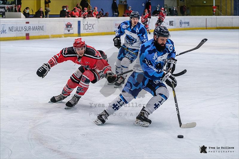 Photo hockey Division 1 - Division 1 : 11ème journée : Neuilly/Marne vs Nantes - Neuilly échoue malgré une sacrée remonta da