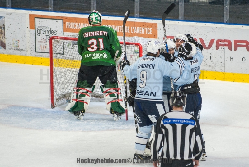 Photo hockey Division 1 - Division 1 : 12ème journée : Cergy-Pontoise vs Marseille - Les Jokers s