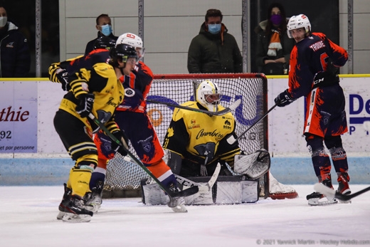 Photo hockey Division 1 - Division 1 : 13ème journée : Clermont-Ferrand vs Chambéry - Clermont : Enfin une victoire !!!