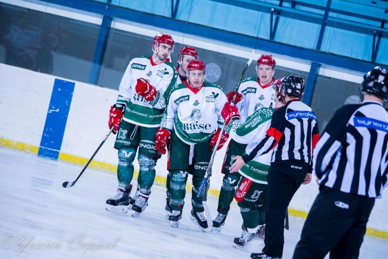 Photo hockey Division 1 - Division 1 : 13ème journée : Mont-Blanc vs Cergy-Pontoise - Le Yéti refroidit les Jokers 