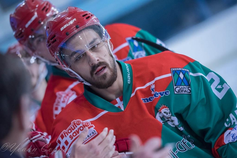 Photo hockey Division 1 - Division 1 : 13ème journée : Mont-Blanc vs Cergy-Pontoise - Le Yéti refroidit les Jokers 