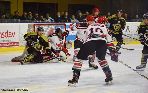 Photo hockey Division 1 - Division 1 : 13ème journée : Nantes vs Neuilly/Marne - La Force était avec les Bisons 