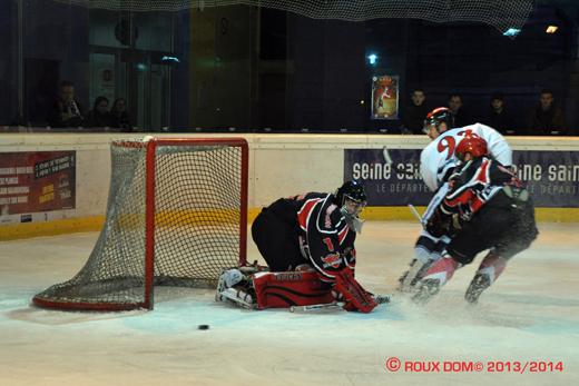 Photo hockey Division 1 - Division 1 : 13ème journée : Neuilly/Marne vs Bordeaux - Bisons ardents