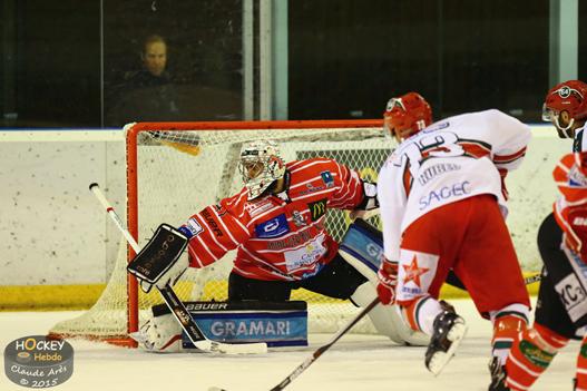 Photo hockey Division 1 - Division 1 : 14ème journée : Mont-Blanc vs Anglet - Anglet en leader