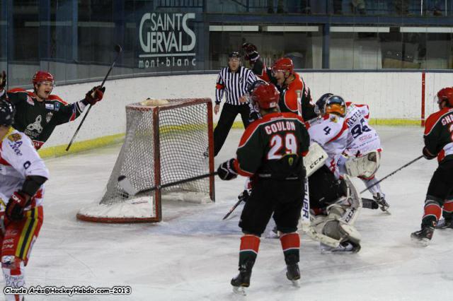Photo hockey Division 1 - Division 1 : 14ème journée : Mont-Blanc vs Nice - Les Aigles prennent une leçon