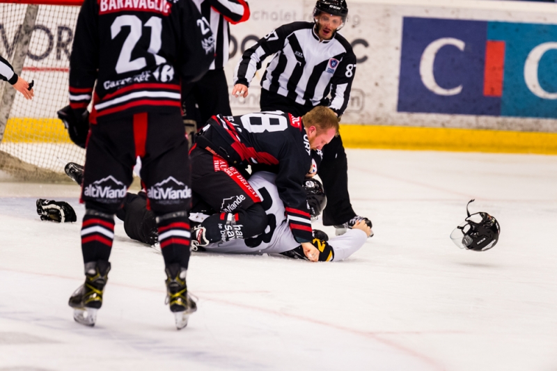 Photo hockey Division 1 - Division 1 : 15ème journée : Morzine-Avoriaz vs Strasbourg  - Soirée compliquée pour Morzine...