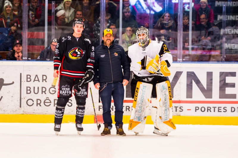 Photo hockey Division 1 - Division 1 : 15ème journée : Morzine-Avoriaz vs Strasbourg  - Soirée compliquée pour Morzine...