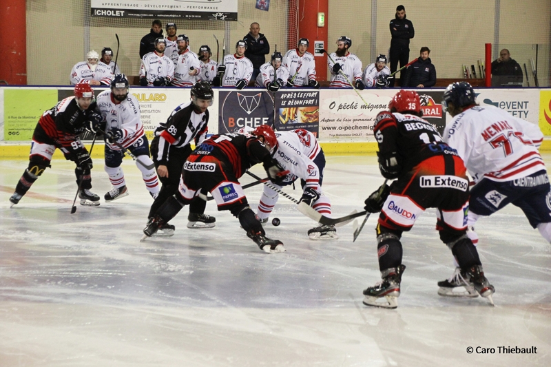 Photo hockey Division 1 - Division 1 : 15ème journée : Cholet vs Caen - Cholet s’incline en prolongation Photo hockey Division 1 - Division 1 : 15ème journée : Cholet vs Caen - Cholet s’incline en prolongation
