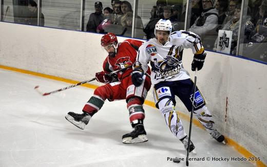 Photo hockey Division 1 - Division 1 : 15ème journée : Reims* vs Courbevoie  - Les Rémois en playoffs