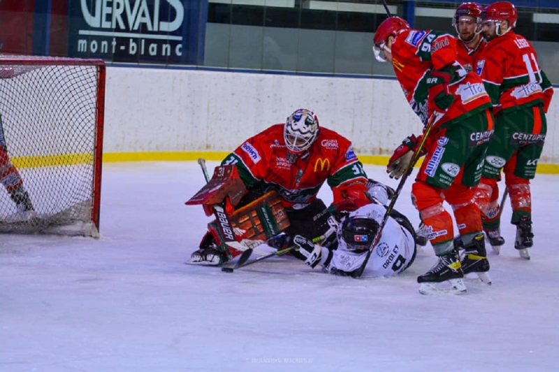 Photo hockey Division 1 - Division 1 : 16ème journée : Mont-Blanc vs Brest  - Victoire collective montblanaise !