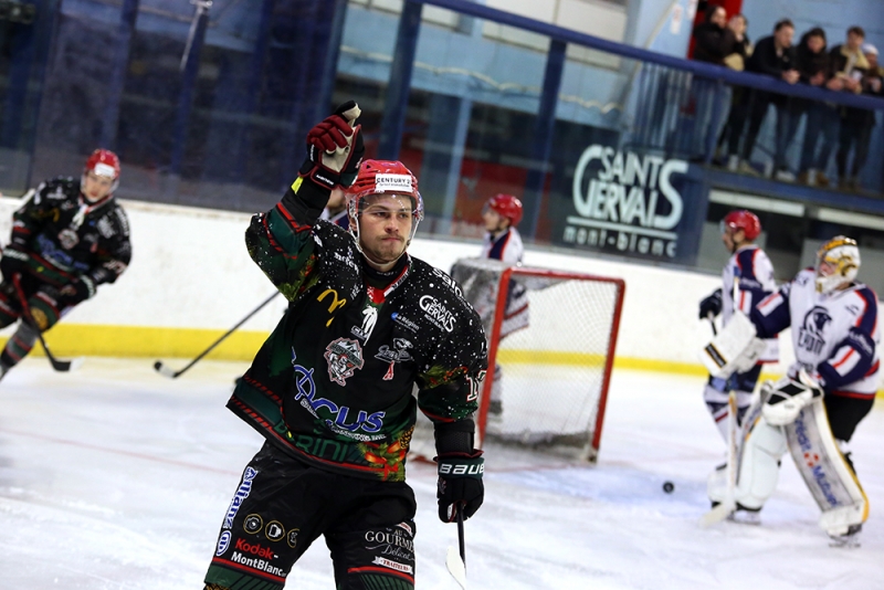 Photo hockey Division 1 - Division 1 : 16ème journée : Mont-Blanc vs Lyon - Lyon dans un match à rebondissements !