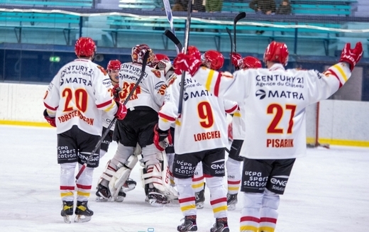 Photo hockey Division 1 - Division 1 : 16ème journée : Mont-Blanc vs Meudon - Meudon arrache un important succès !
