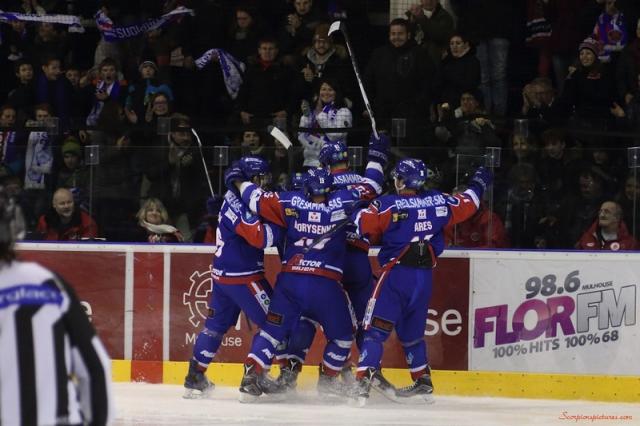 Photo hockey Division 1 - Division 1 : 16ème journée : Mulhouse vs Anglet - Les Scorpions stoppés net !
