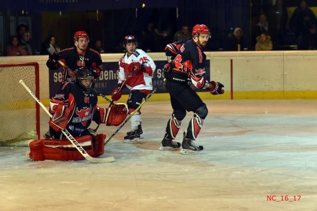 Photo hockey Division 1 - Division 1 : 16ème journée : Neuilly/Marne vs Briançon  - Briançon enfonce les Bisons