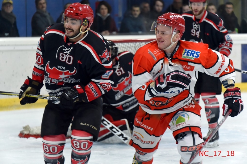 Photo hockey Division 1 - Division 1 : 16ème journée : Neuilly/Marne vs Cholet  - Des Bisons renversants