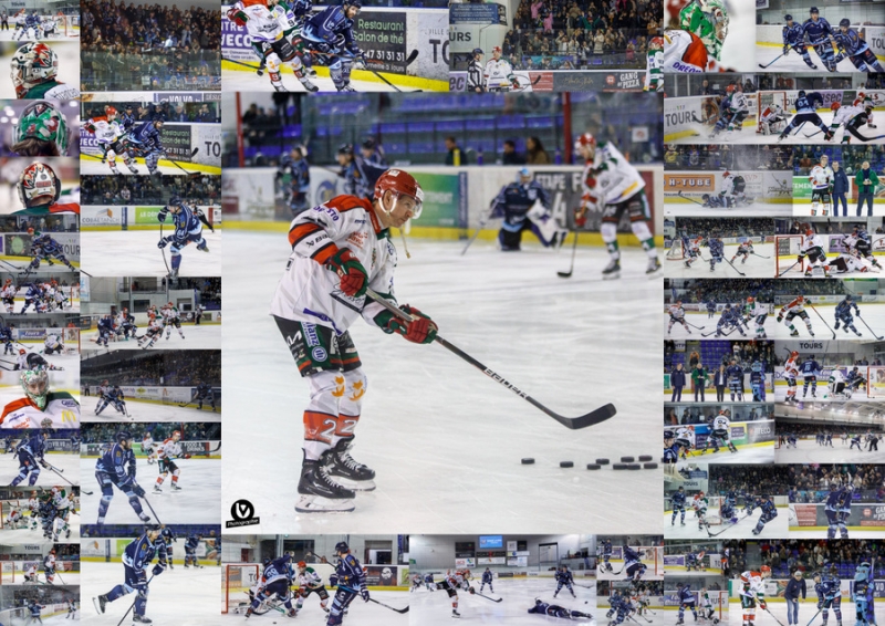 Photo hockey Division 1 - Division 1 : 16ème journée : Tours  vs Mont-Blanc - Tours s