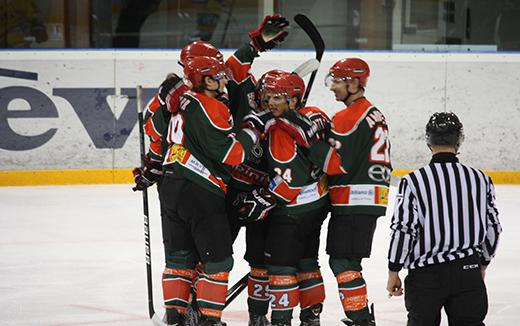 Photo hockey Division 1 - Division 1 : 16ème journée : Mont-Blanc vs Dunkerque - Les Yétis chassent les Corsaires