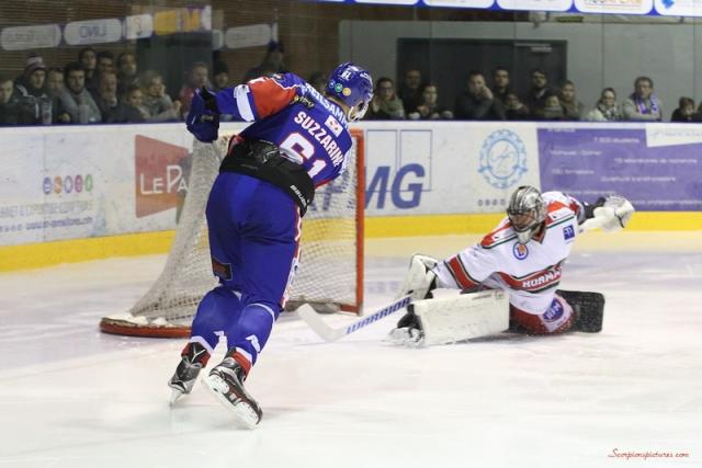 Photo hockey Division 1 - Division 1 : 16ème journée : Mulhouse vs Anglet - Les Scorpions stoppés net !