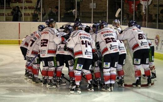 Photo hockey Division 1 - Division 1 : 17ème journée : Caen  vs Toulouse-Blagnac - Les Drakkars terminent 2015 sur une bonne note