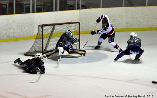 Photo hockey Division 1 - Division 1 : 17ème journée : Reims* vs Mulhouse - Mulhouse sabre le champagne