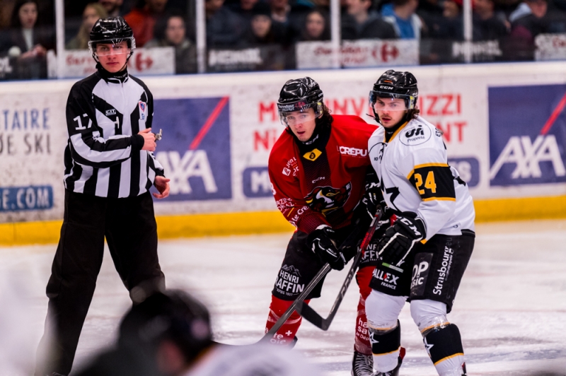 Photo hockey Division 1 - Division 1 : 18ème journée : Morzine-Avoriaz vs Strasbourg  - Les Strasbourgeois mieux récompensés