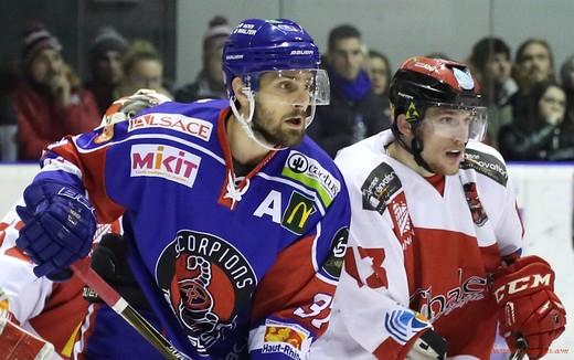Photo hockey Division 1 - Division 1 : 18ème journée : Mulhouse vs Briançon  - D1 : Les Scorpions viennent à bout du leader