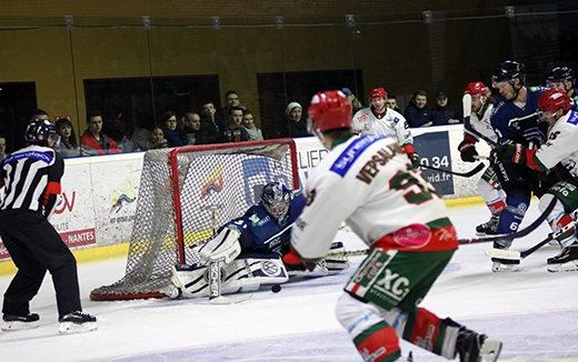 Photo hockey Division 1 - Division 1 : 18ème journée : Nantes vs Mont-Blanc - Nantes stoppe les Yétis