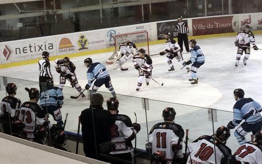 Photo hockey Division 1 - Division 1 : 18ème journée : Tours  vs Mulhouse - Invasion de Scorpions en Touraine