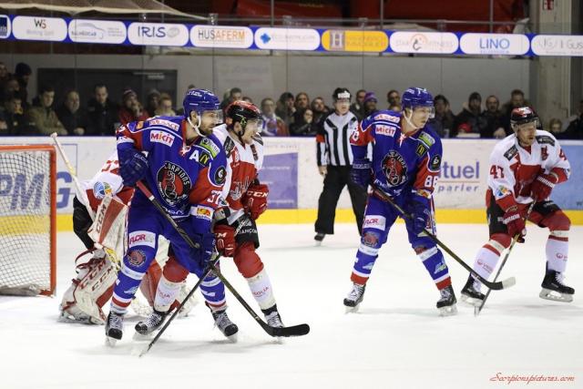 Photo hockey Division 1 - Division 1 : 18ème journée : Mulhouse vs Briançon  - D1 : Les Scorpions viennent à bout du leader
