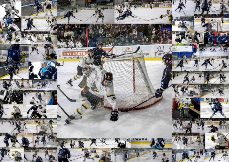 Photo hockey Division 1 - Division 1 : 18ème journée : Tours  vs Chambéry - Chambéry s