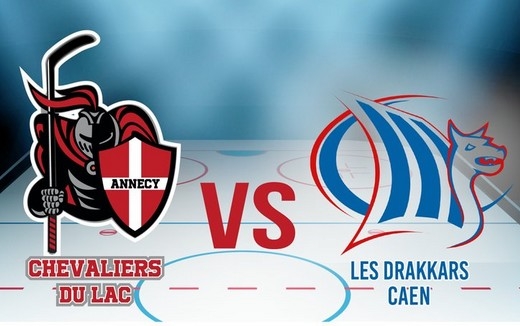 Photo hockey Division 1 - Division 1 : 19ème journée : Annecy vs Caen  - Carton plein pour Annecy