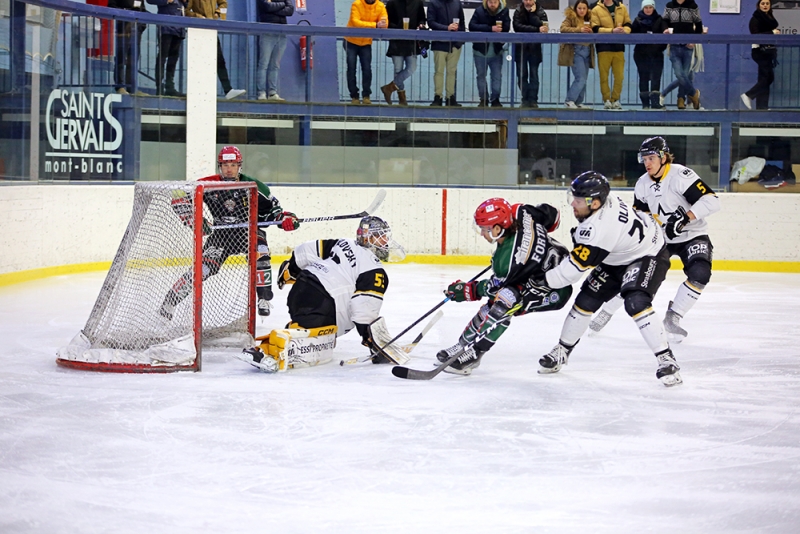 Photo hockey Division 1 - Division 1 : 19ème journée : Mont-Blanc vs Strasbourg  - Les Yétis s’offrent le leader !