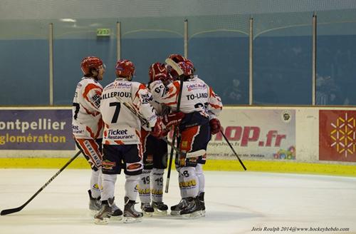 Photo hockey Division 1 - Division 1 : 19ème journée : Montpellier  vs Lyon - Les Lions restent rois