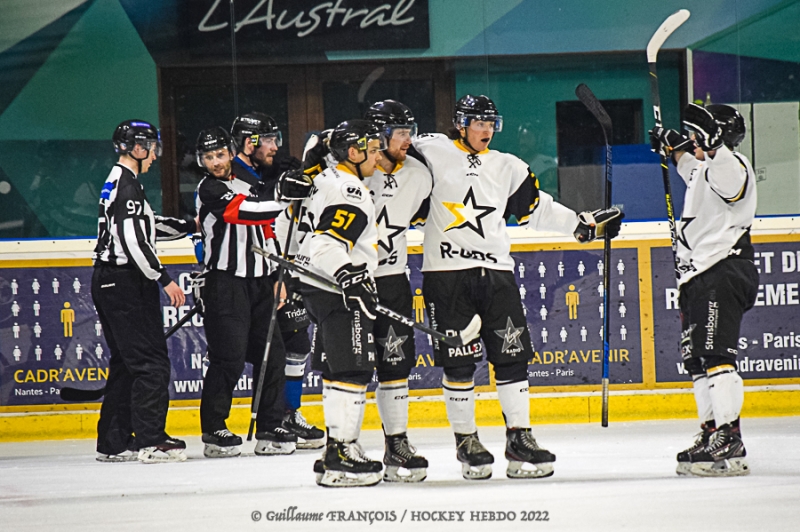 Photo hockey Division 1 - Division 1 : 19ème journée : Nantes vs Strasbourg  - Les Nantais remportent une précieuse victoire face à Strasbourg