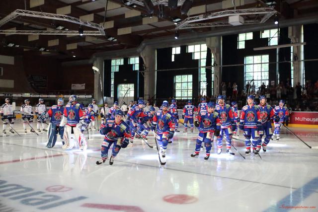 Photo hockey Division 1 - Division 1 : 1ère journée : Mulhouse vs Caen  - Mulhouse fait sombrer les Drakkars