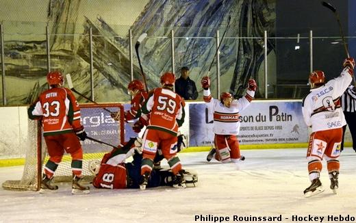 Photo hockey Division 1 - Division 1 : 20ème journée : Courbevoie  vs Anglet - L